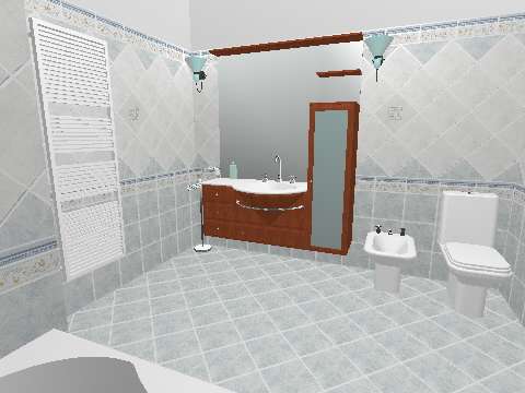 Ambientazione Bagno 3D