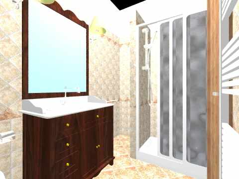 Ambientazione Bagno 3D