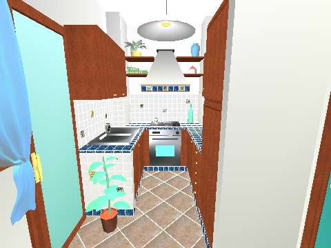 Ambientazione Cucina 3D